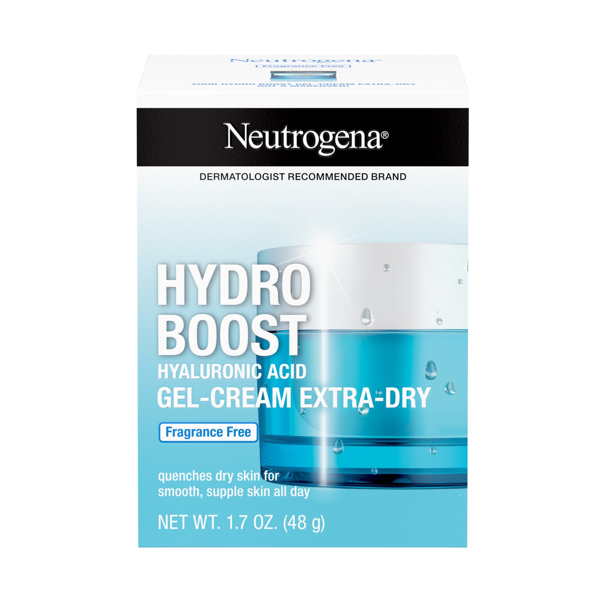 Order Neutrogena Hydro Boost Hyaluronic Acid Gel-Cream - Extra Dry Skin - 1.7 oz food online from Rite Aid store, MILLER PLACE on bringmethat.com