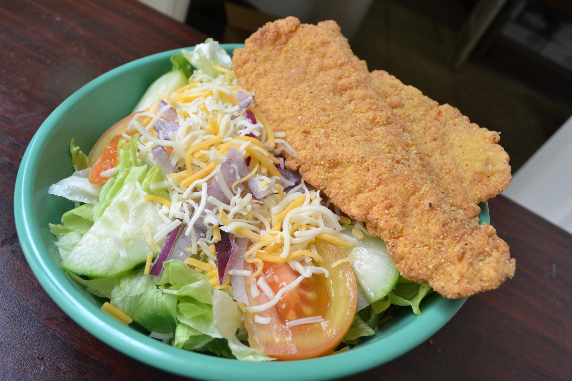 Order M4. Salad food online from Fish Skillet Seafood store, Houston on bringmethat.com