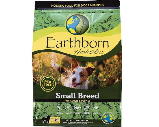 Order Earthborn Holistic Small Breed Chicken (4 lb)  food online from What The Fluff? Pet Store & More! Llc store, Woodridge on bringmethat.com