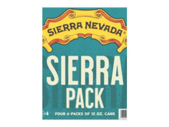 Order Sierra Nevada Sierra Pack Variety Pack - 24x 12oz Cans food online from Shell Beach Liquor & Deli store, Pismo Beach on bringmethat.com