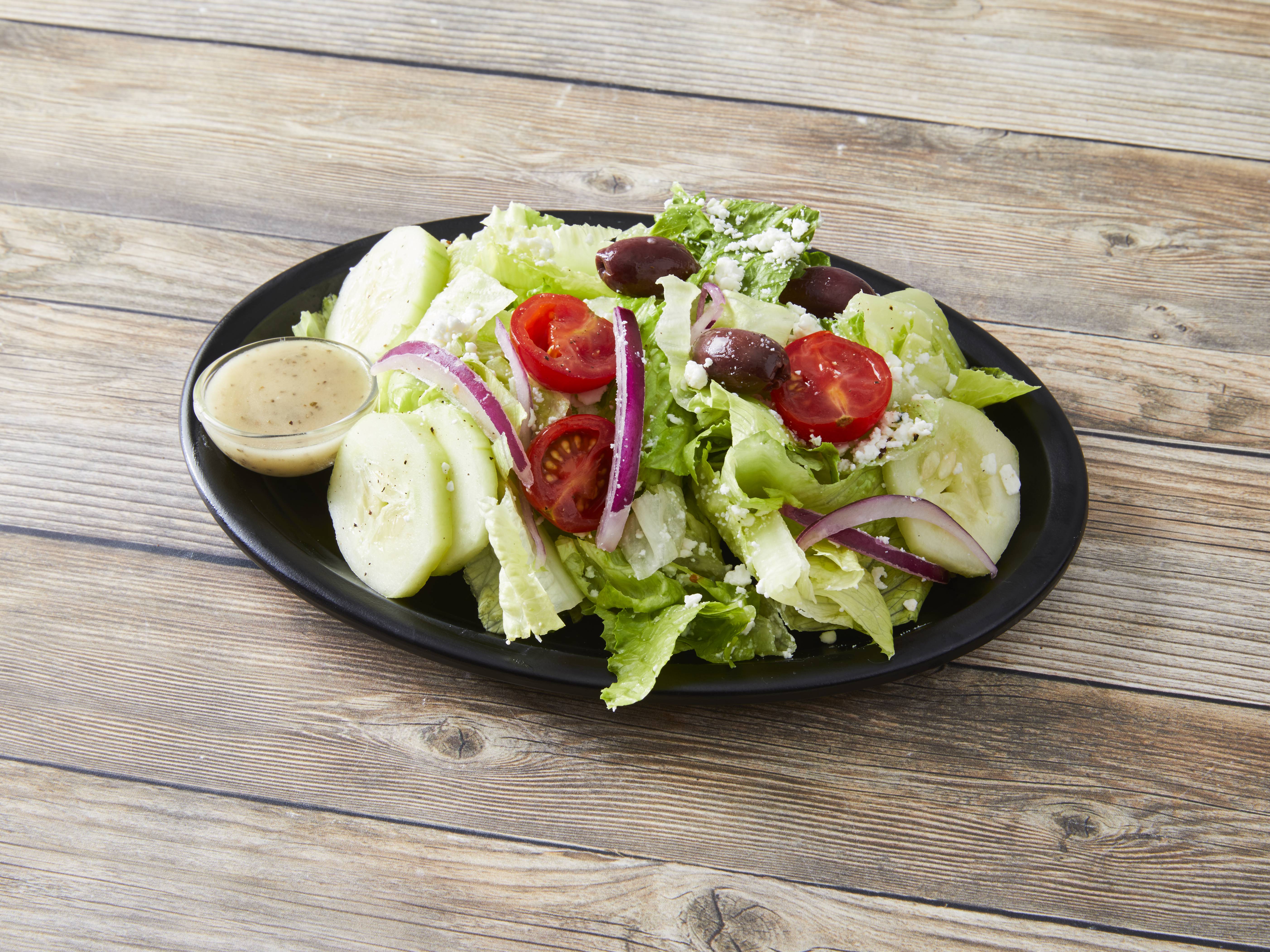Order Greek Salad food online from Rocco Ranalli's store, Chicago on bringmethat.com