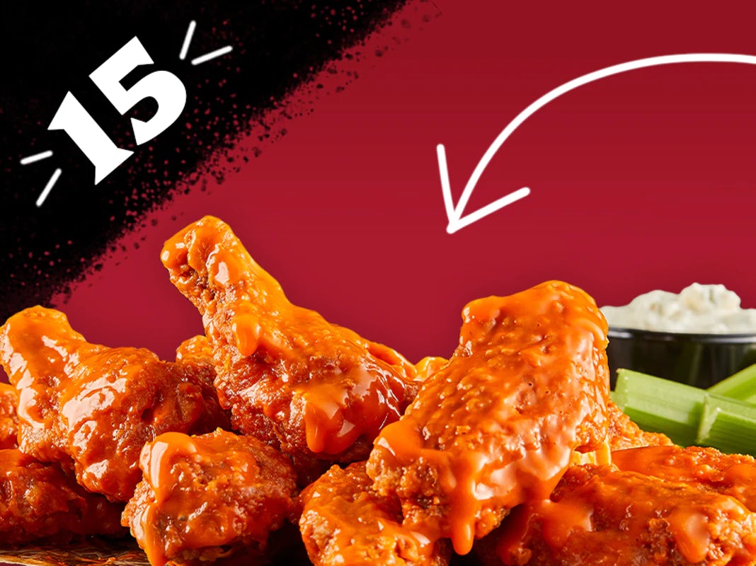 Order 15 Piece Wing food online from Wing Nut store, Greensburg on bringmethat.com