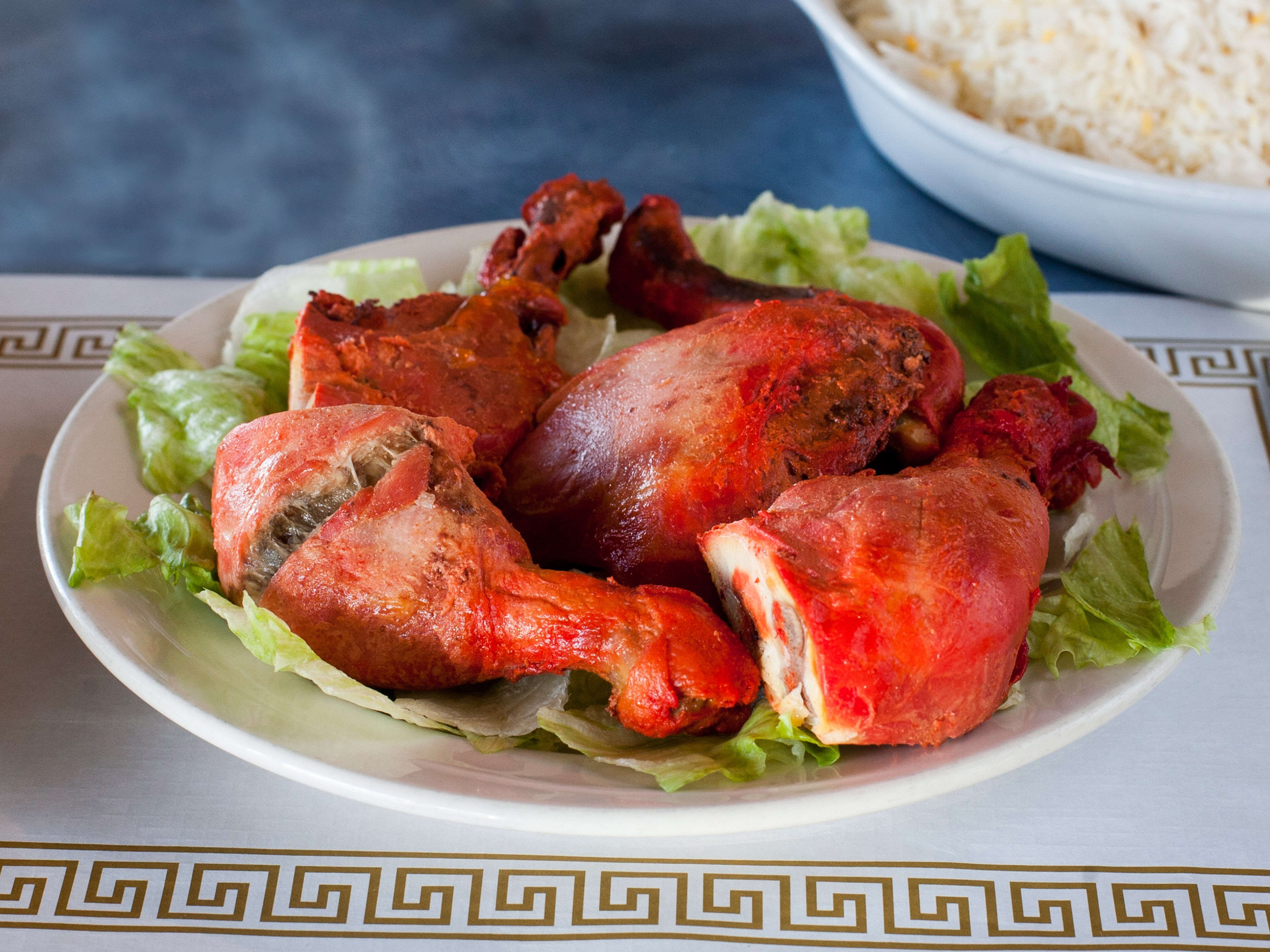 Order Chicken Tandoori food online from Taj Mahal store, Kansas City on bringmethat.com