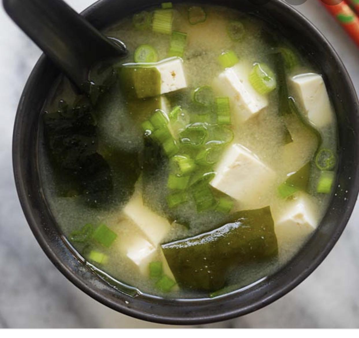 Order 10. Miso Soup food online from Asian Way store, Canoga Park on bringmethat.com