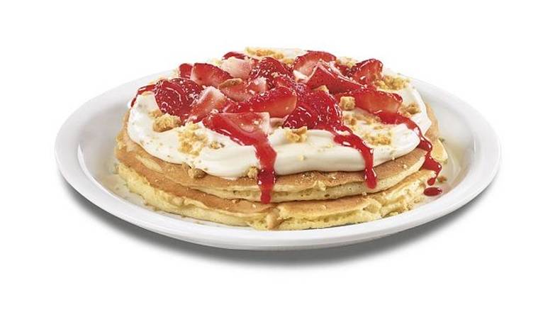 Order Stack of Shortberry Dream Cakes food online from Denny's store, North Charleston on bringmethat.com