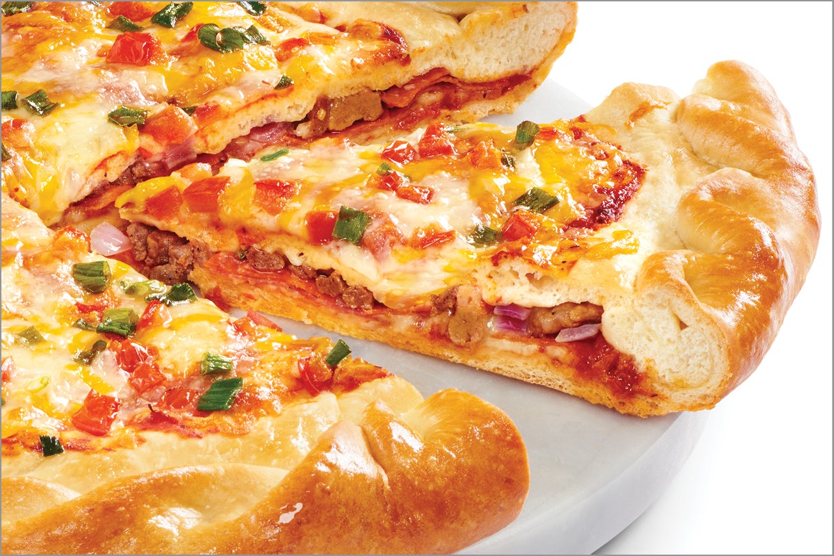 Order Dairy-Free Cheese Chicago-Style Stuffed- Baking Required food online from Papa Murphy's store, Highlands Ranch on bringmethat.com