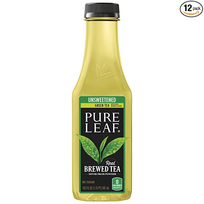 Order Pure Leaf Unsweetened Green Tea food online from Pellegrino's Deli Cafe store, Rochester on bringmethat.com