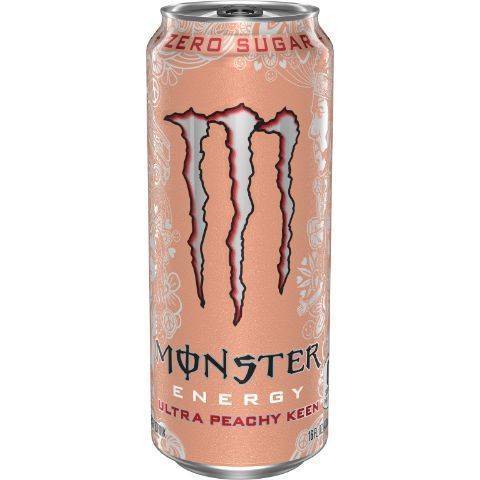 Order Monster Ultra Peachy Keen 16oz food online from Speedway store, Succasunna on bringmethat.com