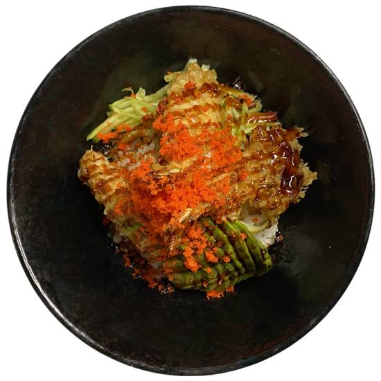 Order Shrimp Tempura Poke Bowl food online from Formosa store, IOWA CITY on bringmethat.com
