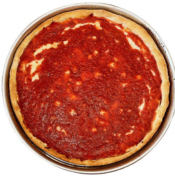 Order Medium Deep Dish  food online from 3 Brothers Pizza store, Watervliet on bringmethat.com