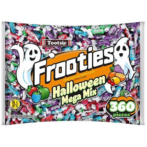 Order Tootsie Roll Halloween Frooties, Large Variety Bag Assorted Fruit Flavors - 40.0 oz food online from Walgreens store, Southlake on bringmethat.com