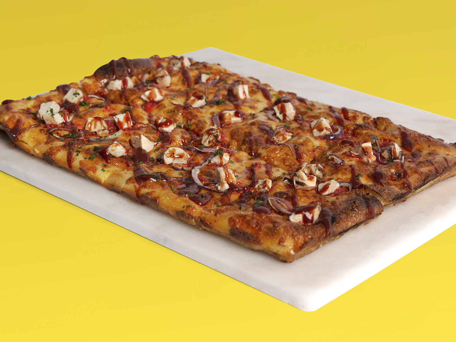 Order BBQ Chicken Pizza food online from Dat Pizza Dough store, San Diego on bringmethat.com