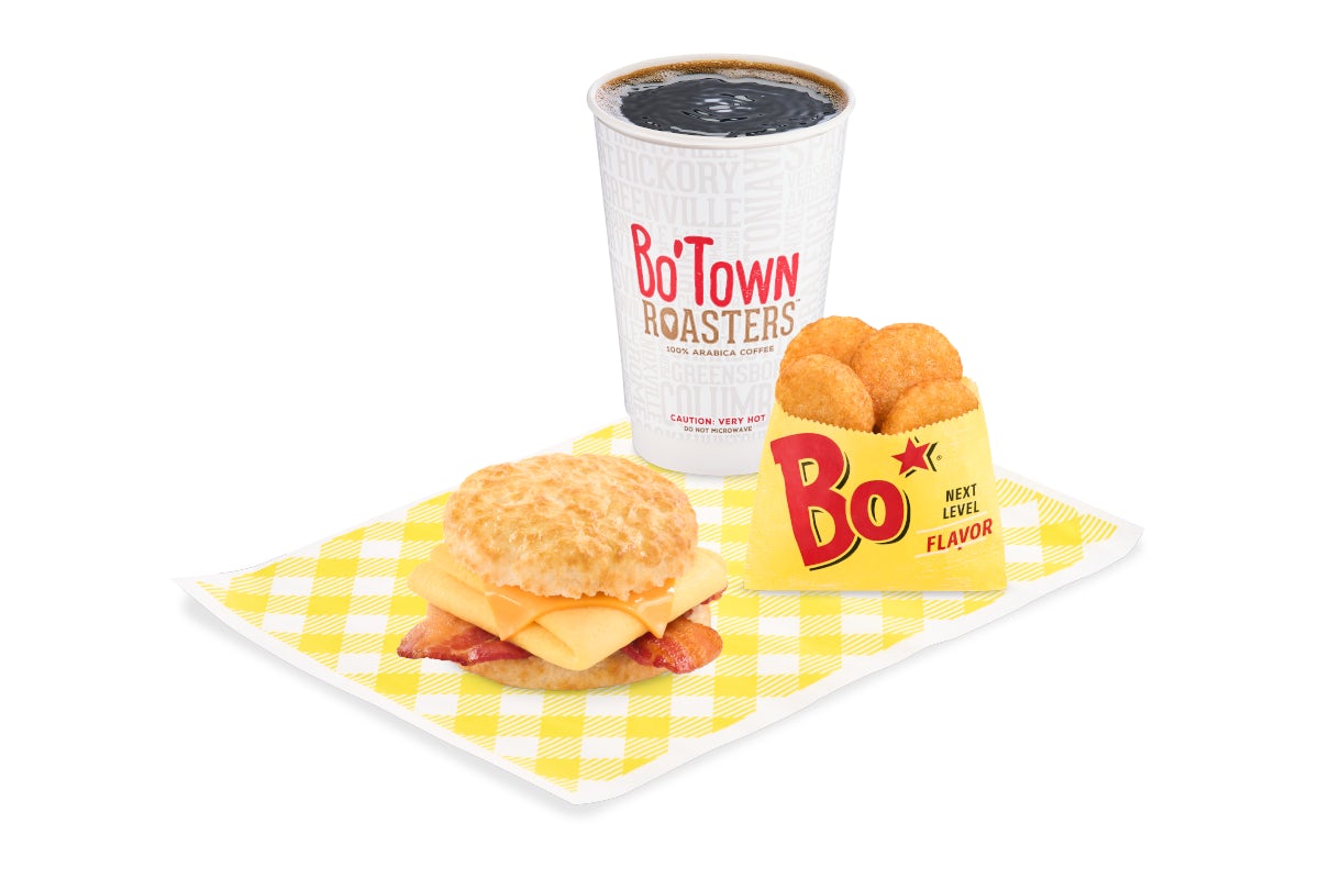 Order Bacon, Egg & Cheese Biscuit Combo food online from Bojangles store, High Point on bringmethat.com