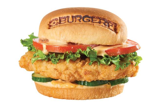 Order CLASSIC FI'ED CHICKEN SANDWICH food online from BurgerFi Oxon Hill-National Harbor store, Oxon Hill on bringmethat.com