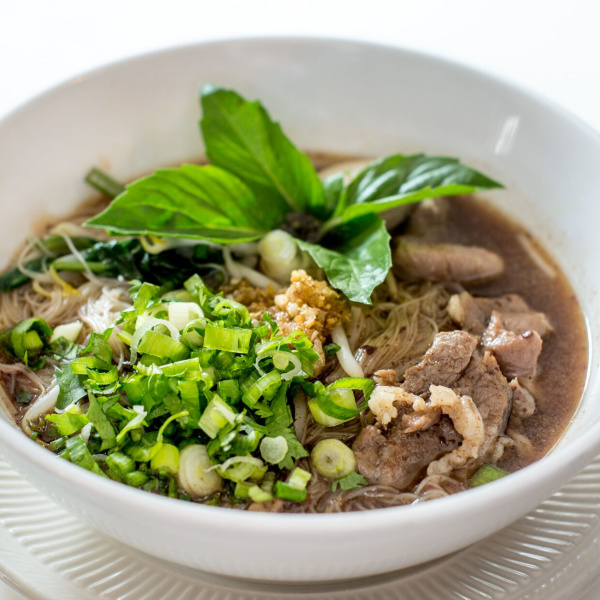 Order Boat Noodle (Beef Broth)** food online from Lan Larb store, New York on bringmethat.com