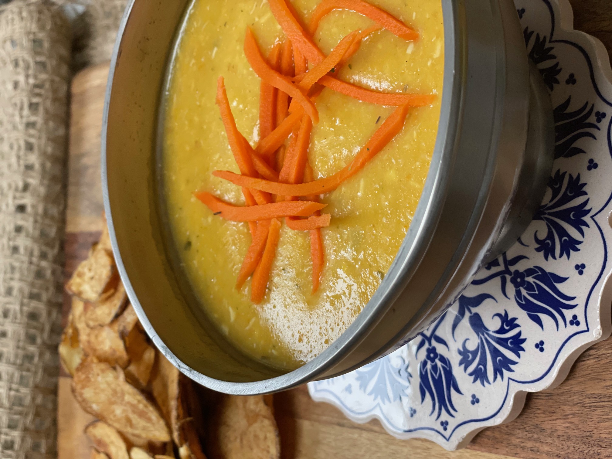 Order Our Famous Chicken Carrot Soup food online from Jennifer Cafe store, Walled Lake on bringmethat.com