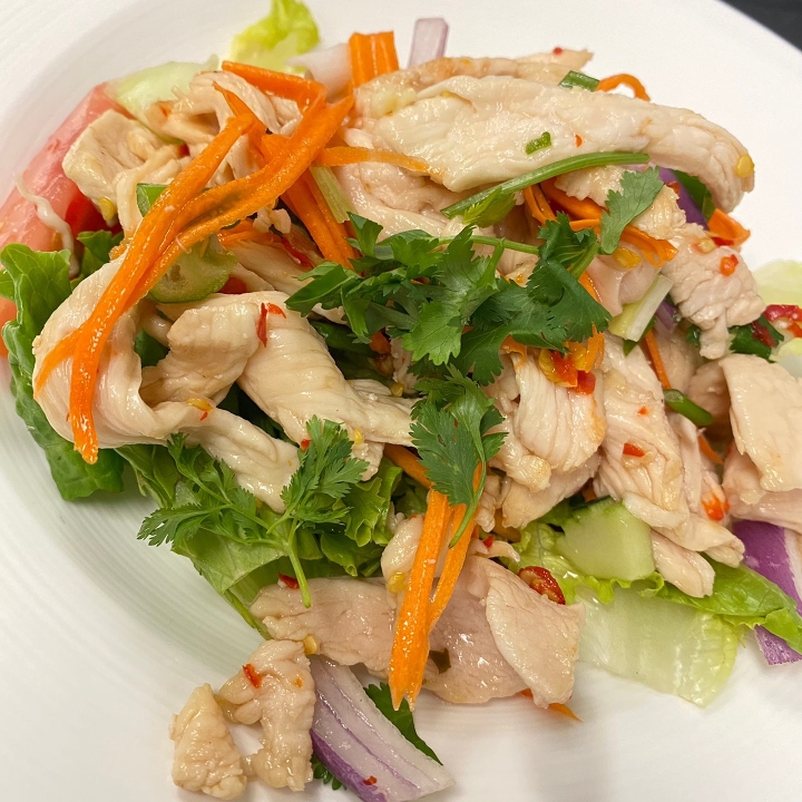 Order Chicken Salad food online from Thai Spoon Las Vegas store, Las Vegas on bringmethat.com