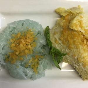 Order Sticky Rice with Thai Custard food online from Nine Elephants store, Corning on bringmethat.com