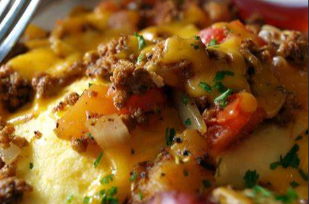 Order Chorizo Omelet food online from Janik's Cafe store, Chicago on bringmethat.com