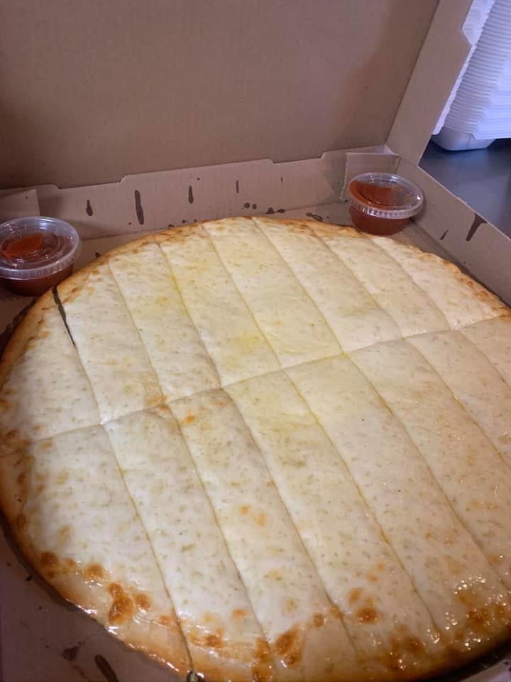 Order Cheese Bread Sticks - 9'' food online from Riverfront Pizza store, Covington on bringmethat.com