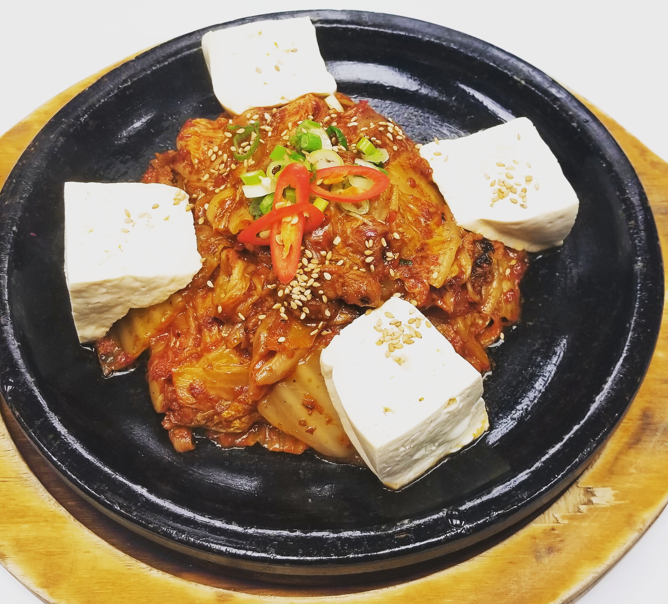 Order 두부김치 Kimchi & Pork Stir-Fried with Tofu food online from Duri Pocha store, Ridgefield on bringmethat.com