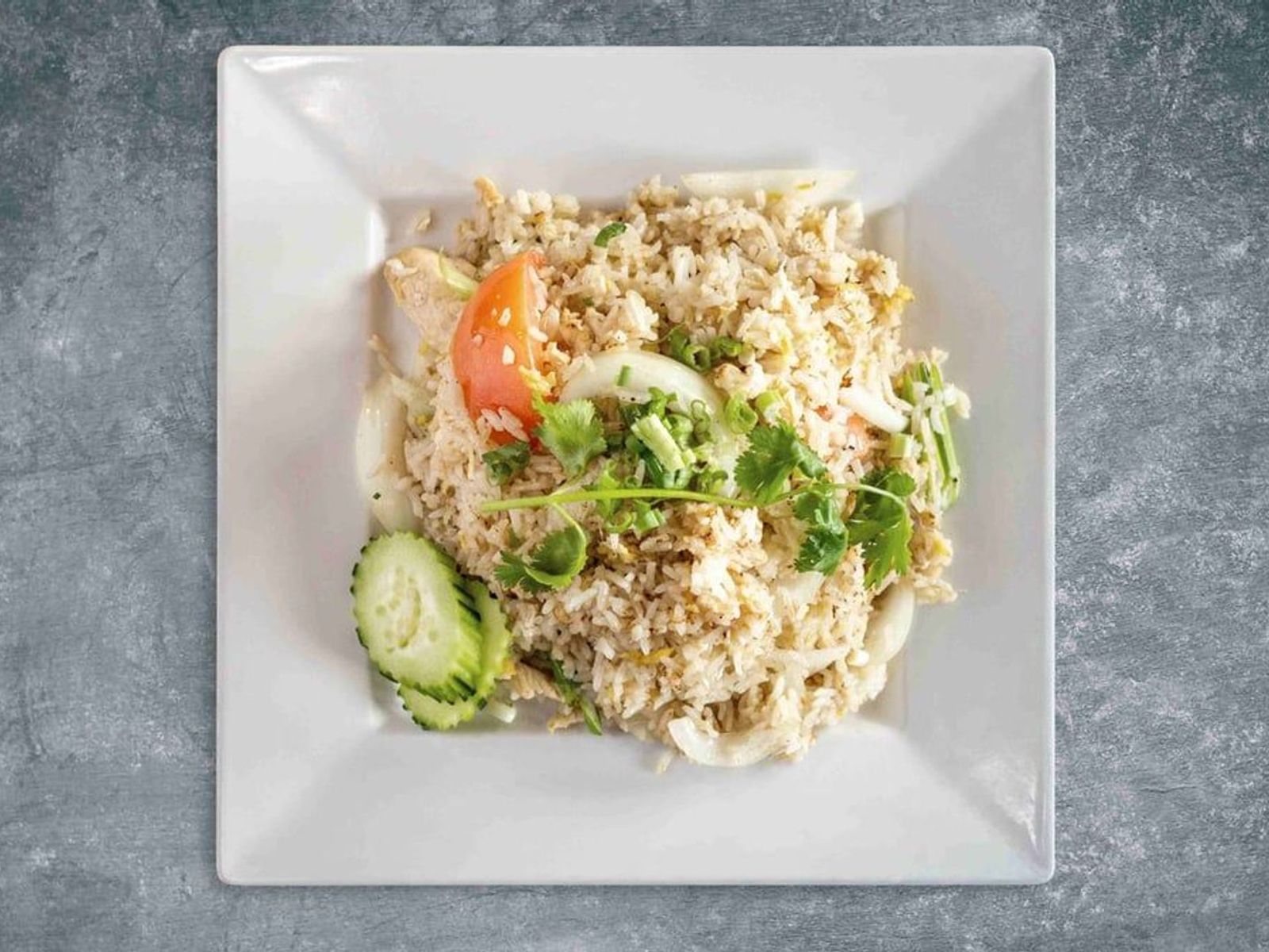 Order So Rice to Meet You (Thai Fried Rice) food online from Come Thai With Me store, Dallas on bringmethat.com