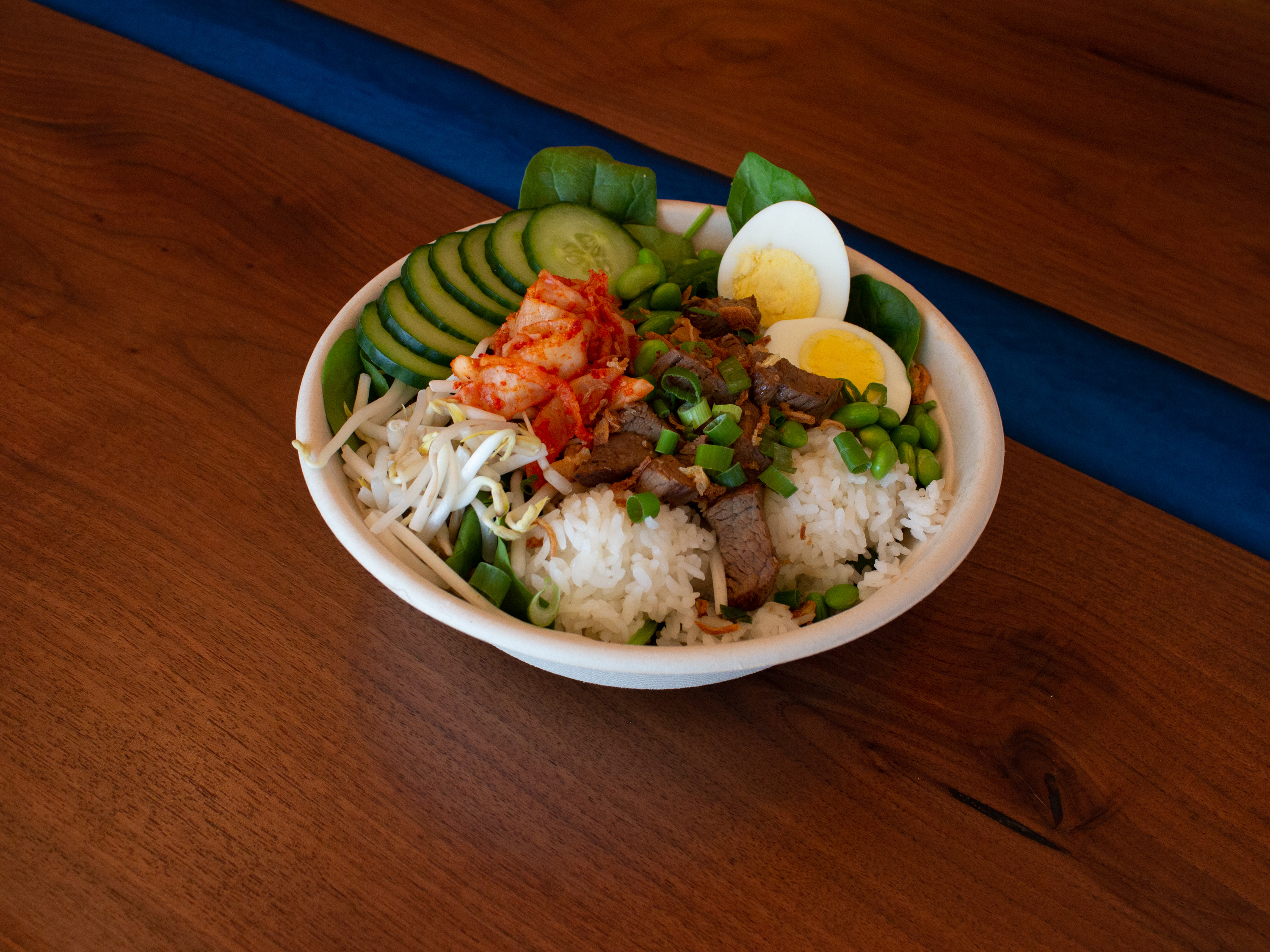 Order Korean Bibimbap Bowl food online from Rainbowl store, Roanoke on bringmethat.com
