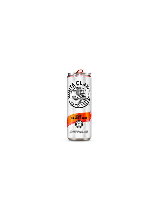 Order White Claw Grapefruit 19.2 OZ Can  (5 % ABV) food online from Chevron Extramile store, Brea on bringmethat.com
