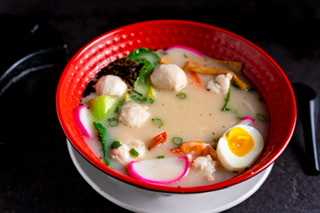 Order Seafood and Veggie Ramen food online from Kinha Sushi store, Garden City on bringmethat.com