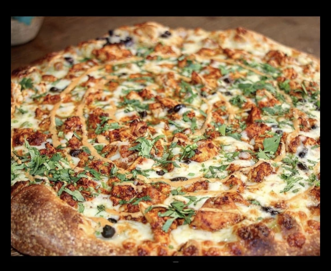 Order La Chicana Pizza food online from Rosario's store, Philadelphia on bringmethat.com
