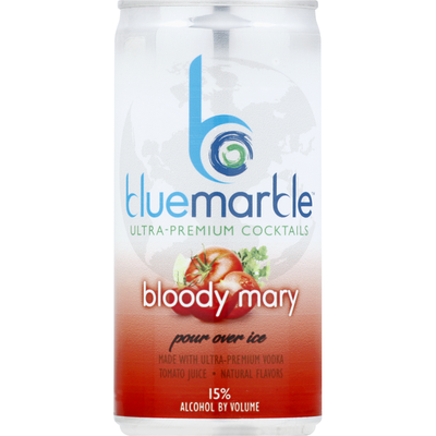 Order Blue Marble Cocktails Bloody Mary 200 ml. food online from Village Wine & Spirits store, Ventura on bringmethat.com
