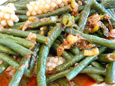 Order Spicy Squid with Green Beans food online from The Thai House store, Las Vegas on bringmethat.com