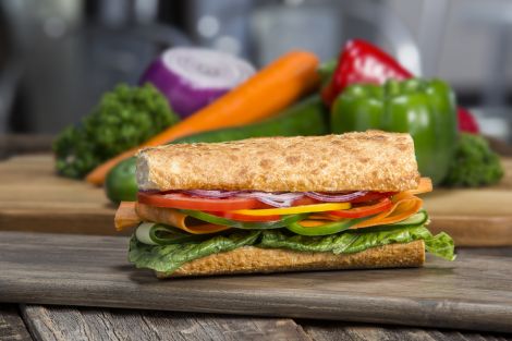 Order #10. Veggie Sandwich food online from Sourdough & Co store, Citrus Heights on bringmethat.com