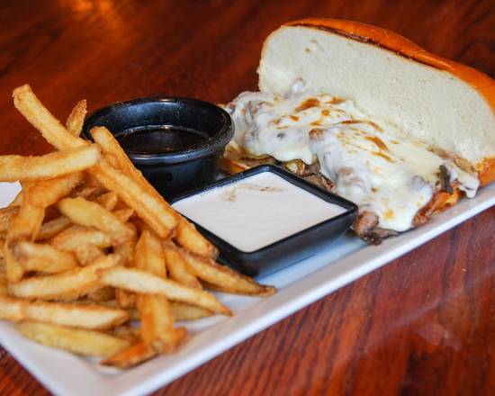 Order GARLIC PRIME RIB DIP food online from Tap House Grill store, Palatine on bringmethat.com