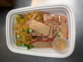 Order BBQ Pork Noodles food online from Simply Thai store, Northbrook on bringmethat.com