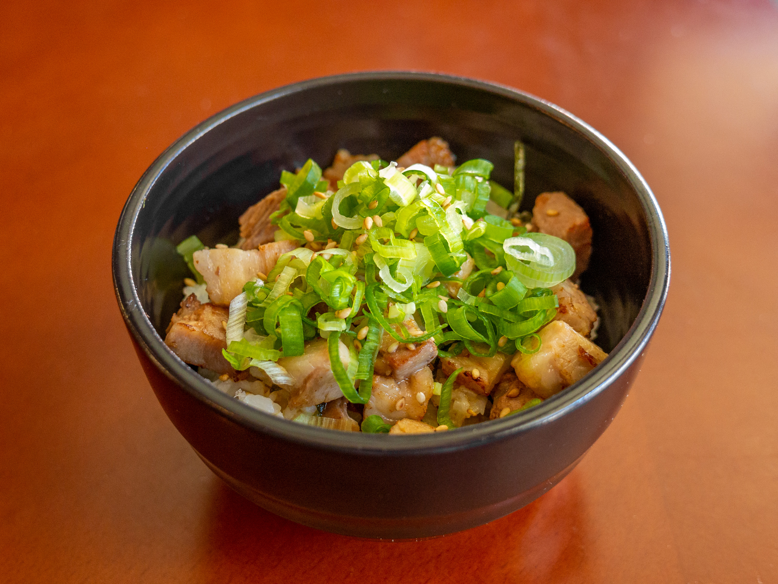 Order Small Chahu Rice Bowl food online from Ramen Tako store, Palo Alto on bringmethat.com