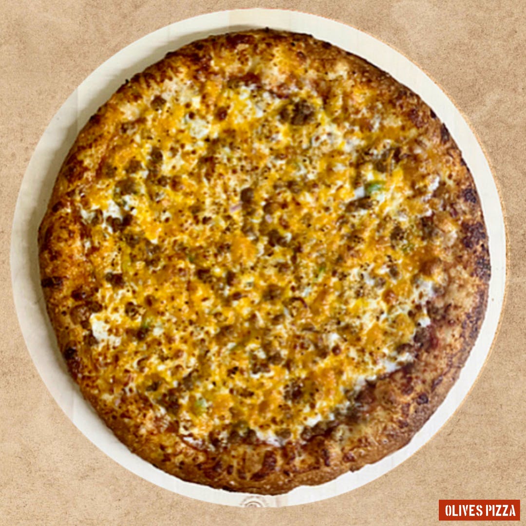 Order The Down South Pizza - Large 14'' (8 Slices) food online from Olives Pizza Inc. store, Stafford on bringmethat.com