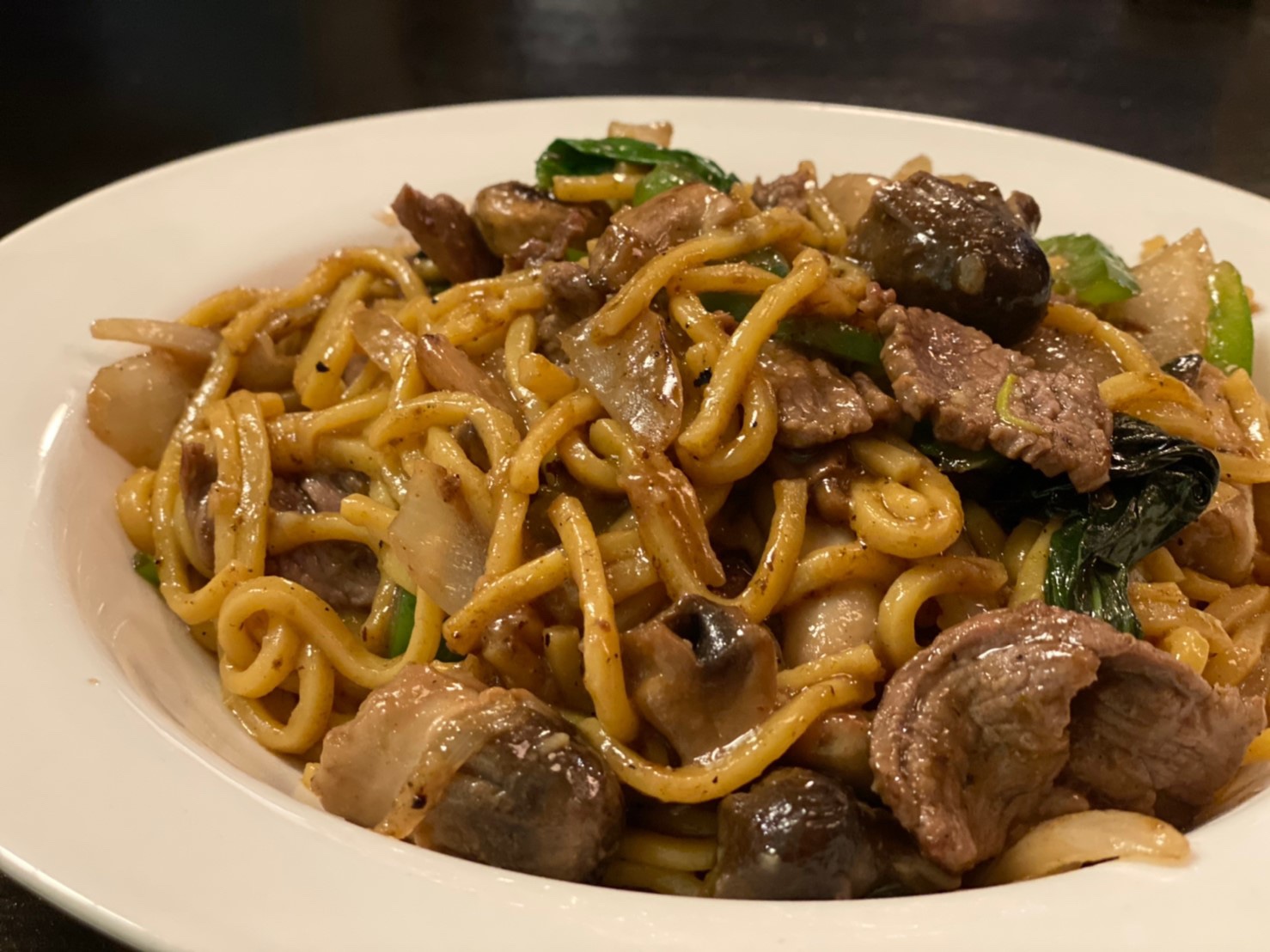 Order Beef Tiaw Nuea Noodle food online from Little Thai Kitchen store, Greenwich on bringmethat.com