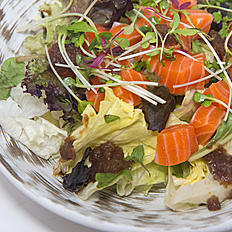 Order Salmon Salad S food online from Jin Fine Asian Cuisine store, Brookline on bringmethat.com