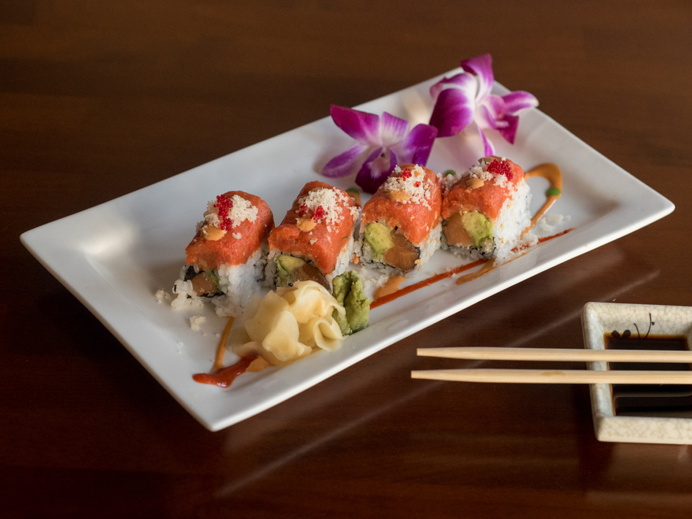 Order Sleeping Beauty Roll food online from Mizu Sushi store, Baltimore on bringmethat.com