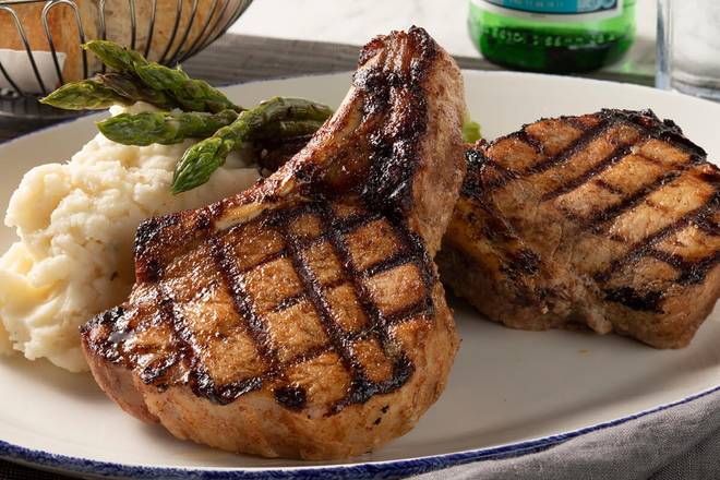 Order Tuscan Grilled Pork Chops*  food online from Brio Italian Grille store, Freehold on bringmethat.com