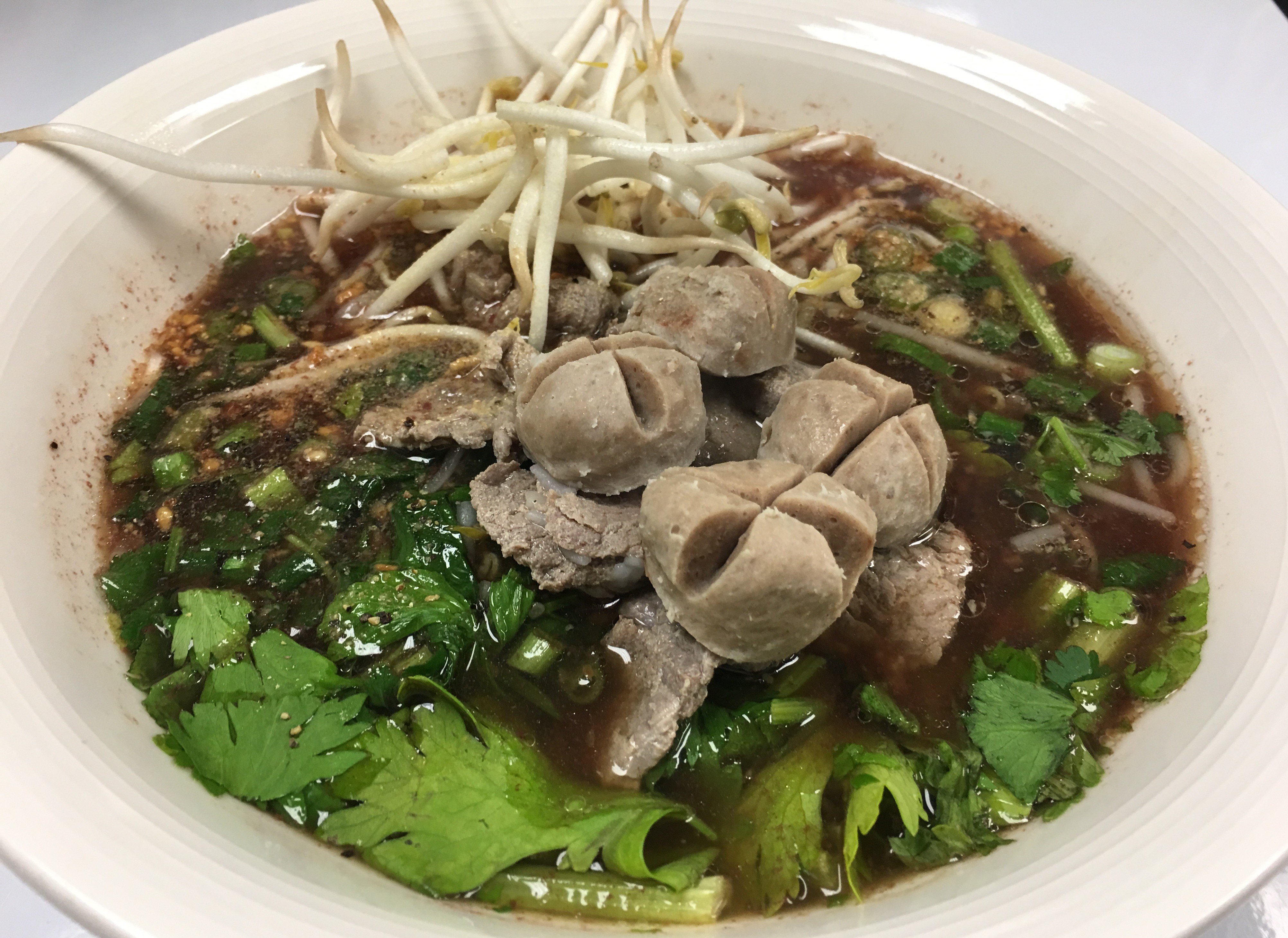 Order Thai Noodle Soup food online from Salween Thai Restaurant store, Omaha on bringmethat.com