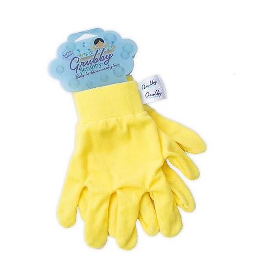 Order Grubby Scrubby Wash Cloth Gloves in Yellow food online from buybuy BABY store, Elk Grove on bringmethat.com
