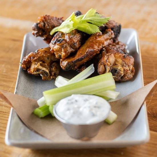 Order Smoked & Grilled Chicken Wings food online from 101 Beer Kitchen store, Dublin on bringmethat.com