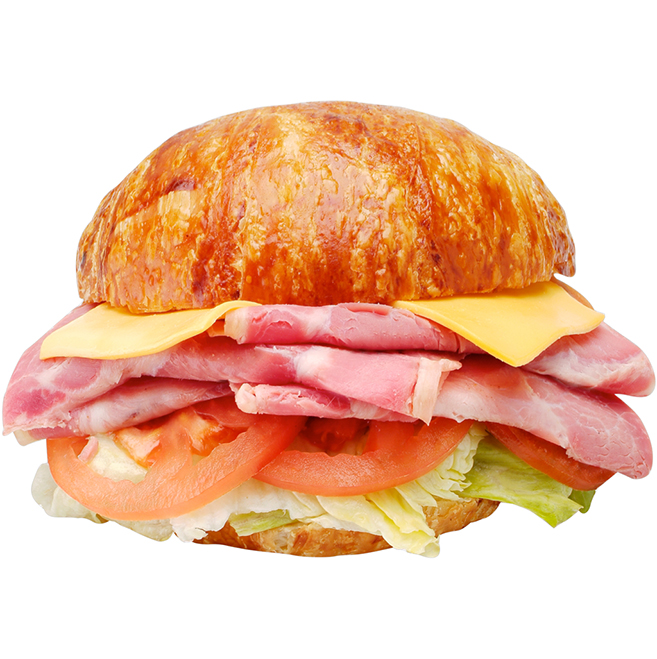Order 62. Jambon and Pate Croissant food online from Lee Sandwich store, Cypress on bringmethat.com