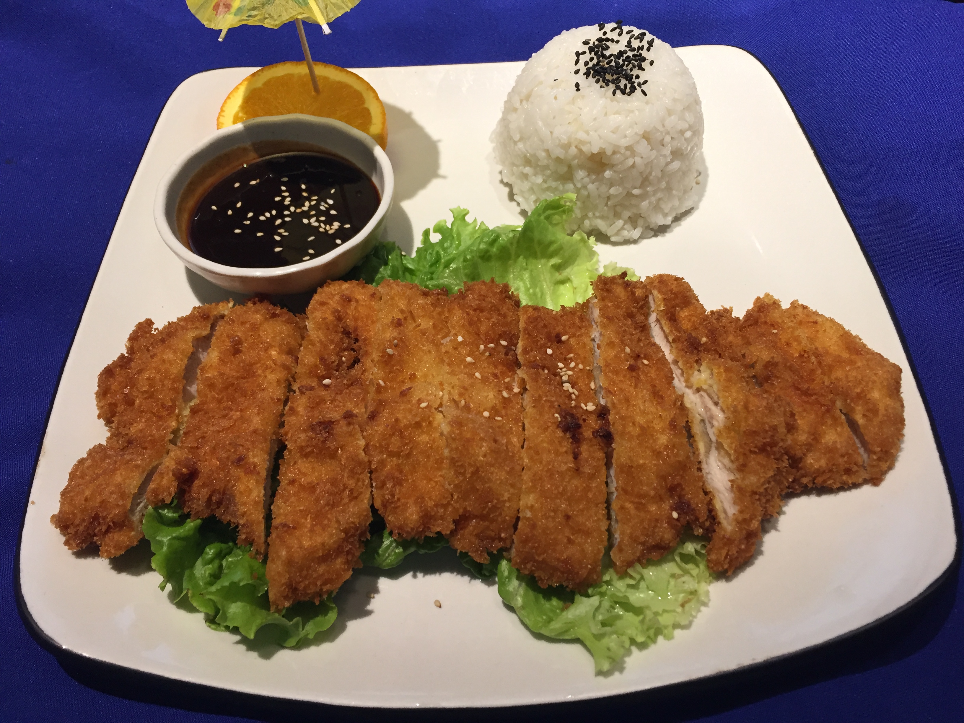Order Chicken Katsu food online from Hyuga Sushi store, San Marcos on bringmethat.com