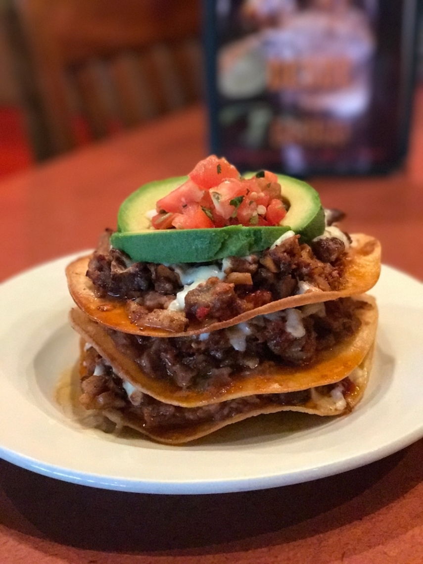 Order Tostada Stacker food online from Acapulco store, Ramsey on bringmethat.com