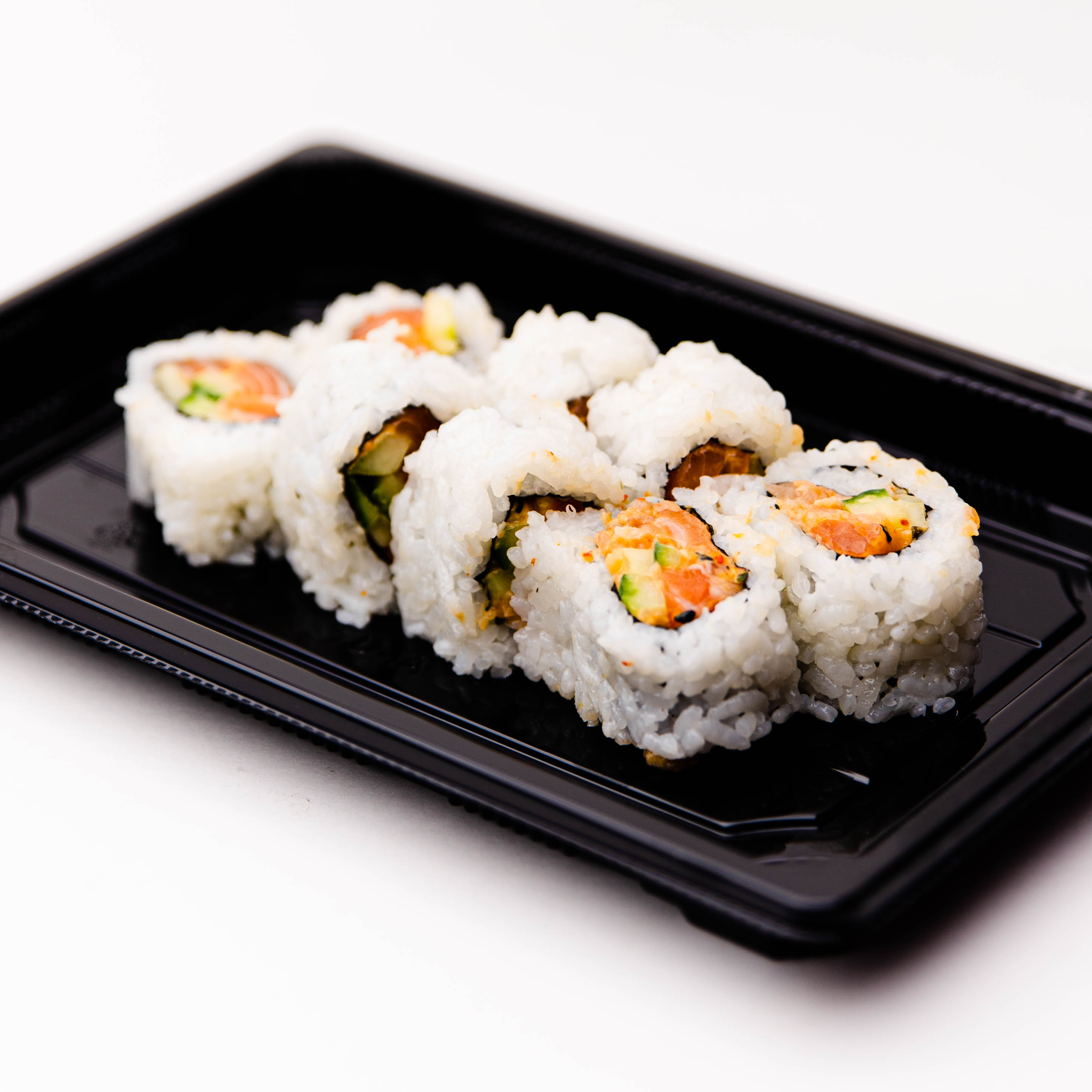 Order Spicy Salmon Roll food online from Junn Sushi store, Tempe on bringmethat.com