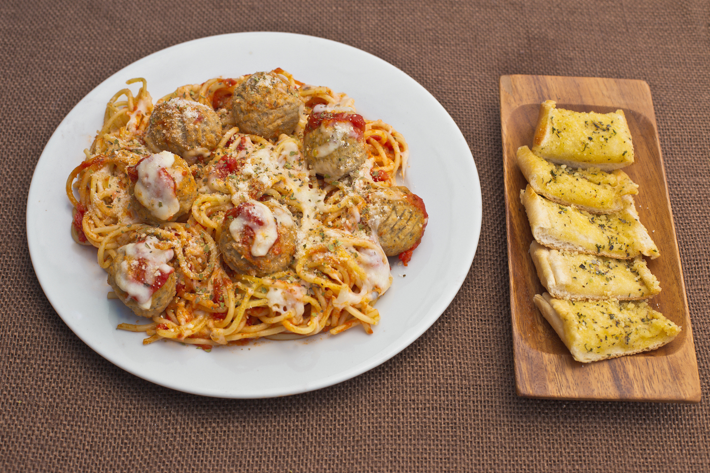 Order Spaghetti with Meatballs - NO CHEESE food online from Golden Grain store, East Greenbush on bringmethat.com