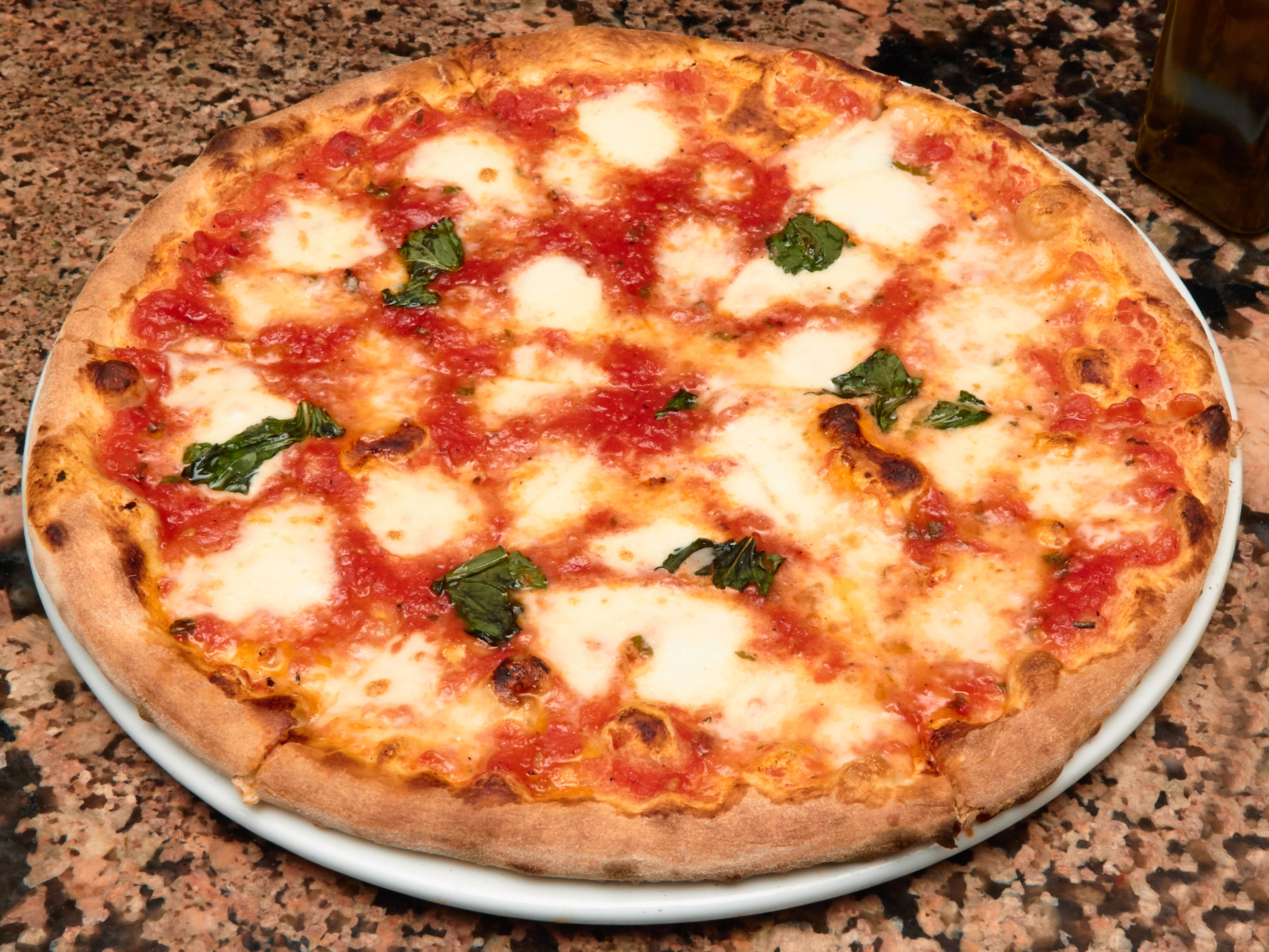 Order Margherita Pizza food online from Il brigante restaurant store, New York on bringmethat.com